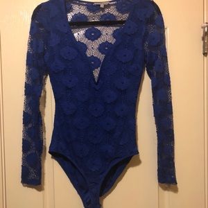 Blue Lace Onsie